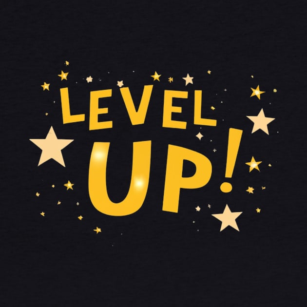 Level Up Gamer Stars player one by WearablePSA